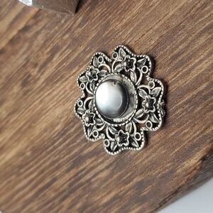 Pendant strings through lace pendant midnight moon‎